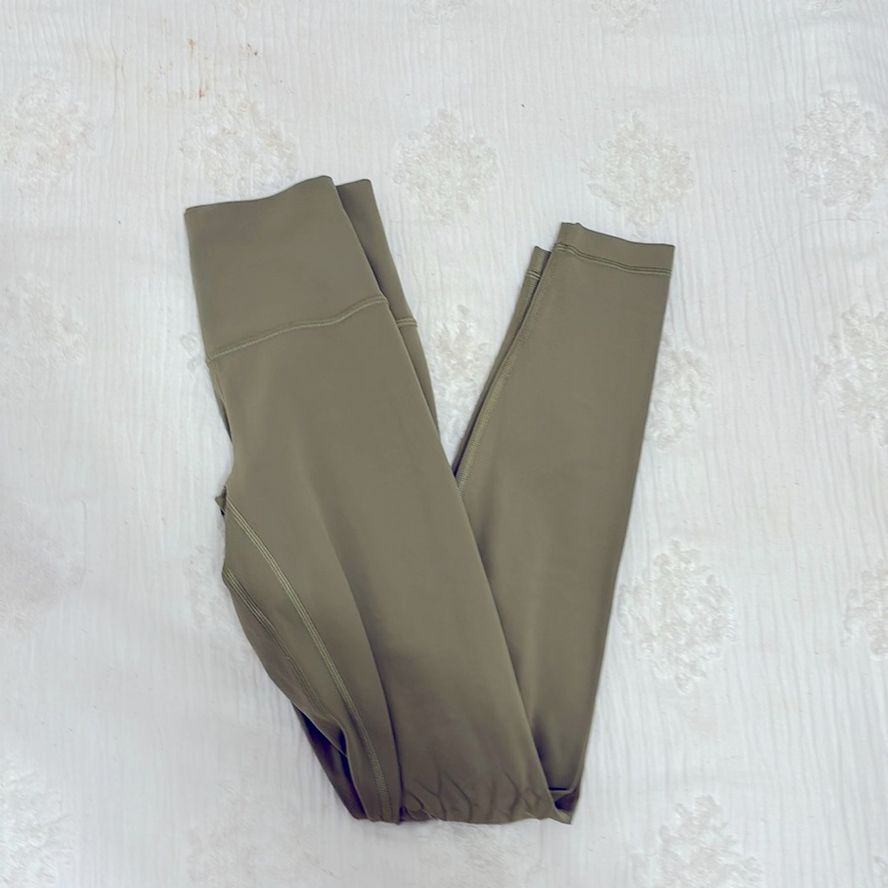 Lululemon olive green leggings